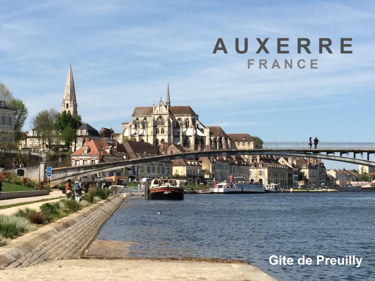 Gîte de Preuilly Auxerre Exterior foto